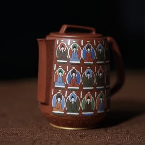 Thousand-Buddha Motif Teapot