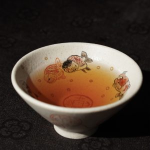 Goldfish Conical Teacup